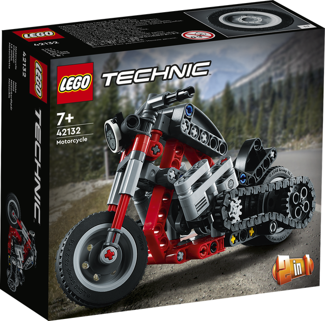Лего технік Мотоцикл Lego technic 42132 - зображення 11