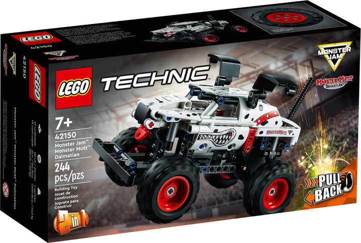 Конструктор Лего технік Позашляховик Монтр Трак Далматинець Lego ...