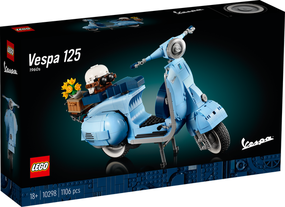 Лего Идея Веспа 125 культовый мотороллер Lego Ideas Vespa 125 10298 - изображение 2