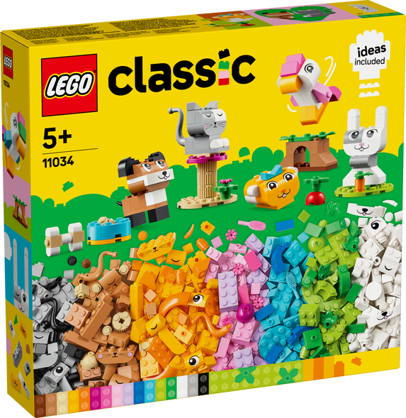 Конструктор Лего Класик Креативні домашні тварини Lego Classic 11034 - зображення 8