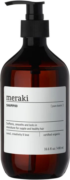 Шампунь для волосся Meraki Pure basic 490 мл (5707644843714) - зображення 1