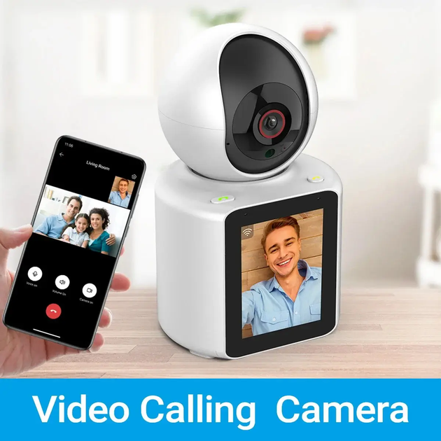 Бездротова камера CAMERA Wi-FI IP C-31, поворотна кімнатна з нічним зніманням і зворотним зв'язком - изображение 8