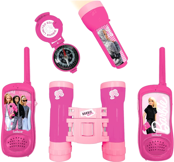 Zestaw do zabawy Lexibook Barbie Adventure 5 elementów (3380743101873) - obraz 2