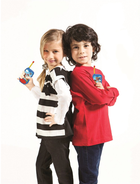 Zestaw krótkofalówek Lexibook Paw Patrol Digital Walkie-talkies 120 m 2 szt (3380743072906) - obraz 3