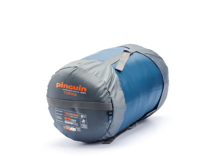Спальний мішок Pinguin Topas (-1/-7°C), 185 см - Right Zip, Blue (PNG 231250) - зображення 3
