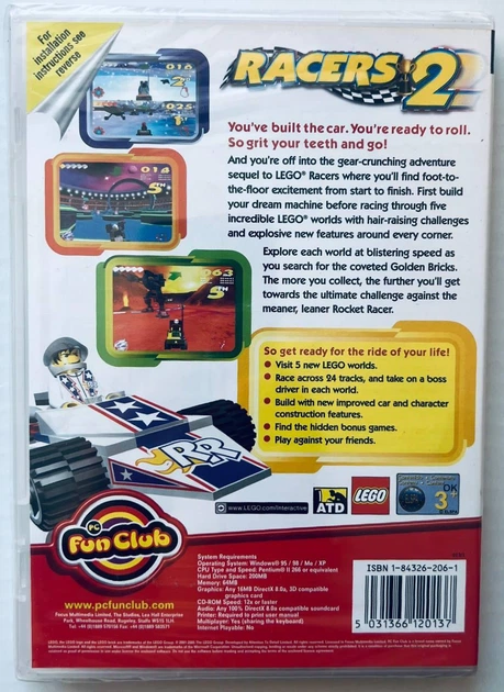 LEGO Racers 2 (Fun Club), английская версия - диск для PC - Фото 2 LEGO Racers 2 (Fun Club), английская версия - диск для PC - изображение 2