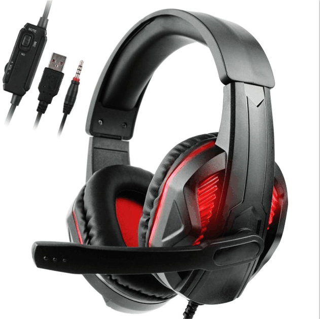 Комплект дротовий VARR 4in1 Squad Set 01 USB Black (VG4IN1SET01) - зображення 3