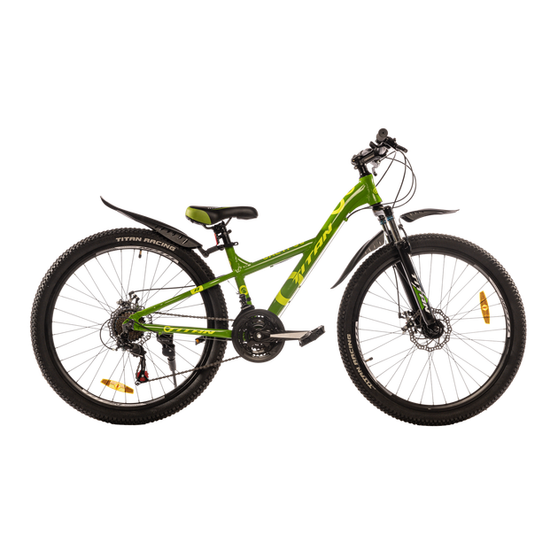 Велосипед Titan 26"Calypso -Рама-13" green-yellow - Фото 1 Велосипед Titan 26"Calypso -Рама-13" green-yellow - зображення 1
