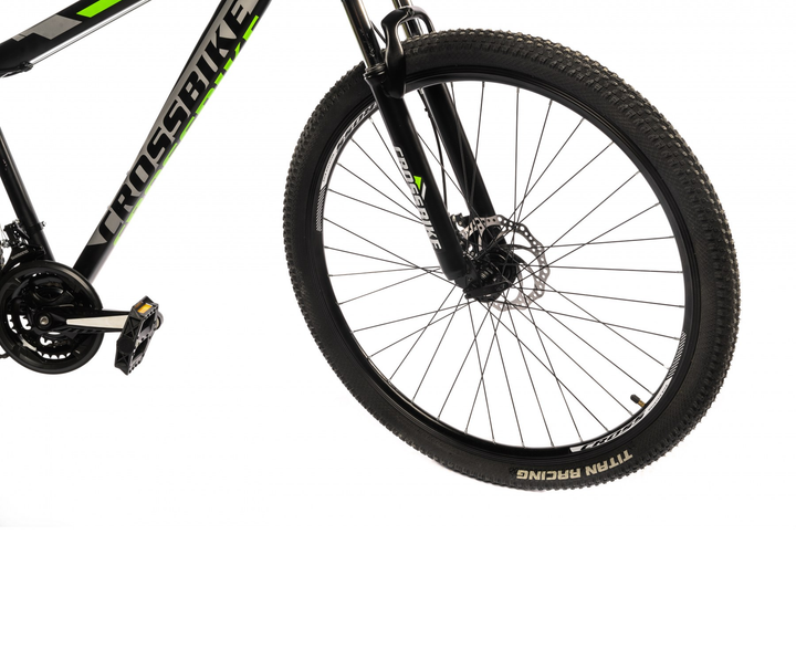 Велосипед CrossBike 29" Storm 2024 Рама-17" black-green - изображение 4