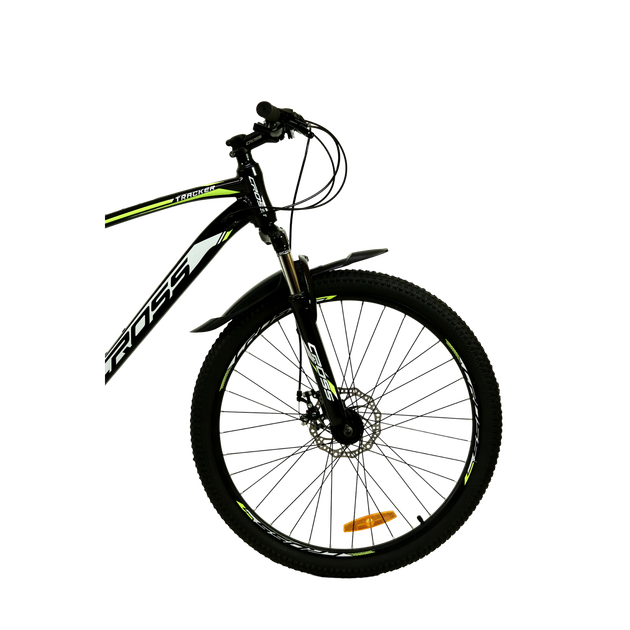Велосипед Cross 26" Tracker 2025 Рама 17" black-yellow - зображення 2