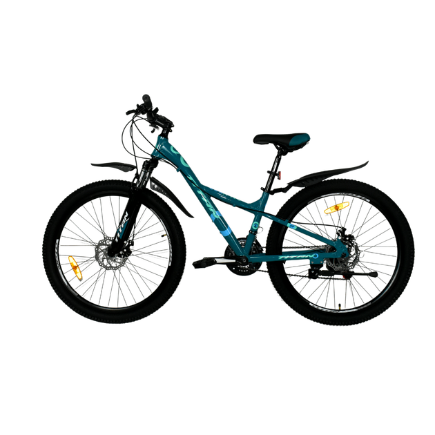 Велосипед Titan 26"Calypso -Рама-13" dark green-blue - Фото 2 Велосипед Titan 26"Calypso -Рама-13" dark green-blue - зображення 2