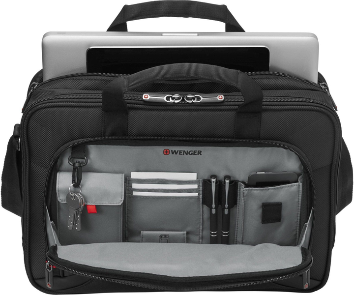 Torba na laptopa Wenger Prospectus 16" Czarna (7613329008072) - obraz 5