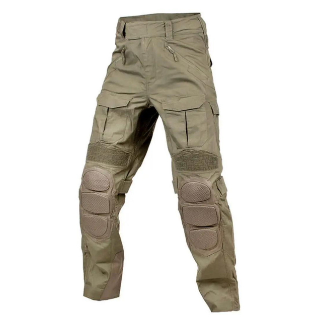 Чоловічі штани із наколінниками Sturm Mil-Tec Chimera Combat Pants олива розмір S - зображення 1