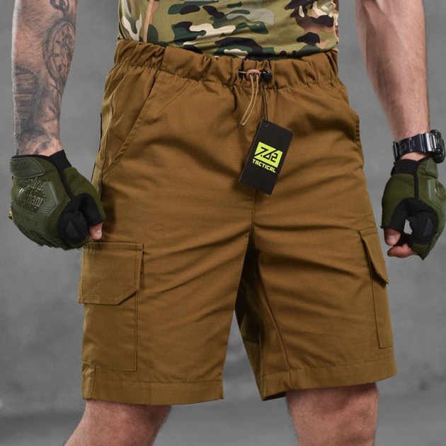 Мужские шорты 7.62 рип-стоп койот размер M - изображение 1