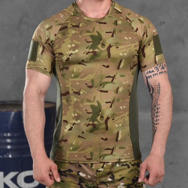 Мужская потоотводящая футболка Muscolini Coolpass мультикам размер XL - изображение 1