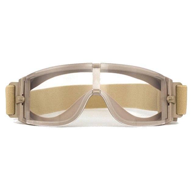 Захисні окуляри ACM Tactical з вентиляцією лінз койот - зображення 1