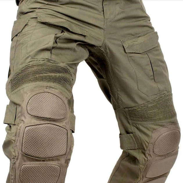 Мужские штаны с наколенниками Sturm Mil-Tec Chimera Combat Pants олива размер M - изображение 2