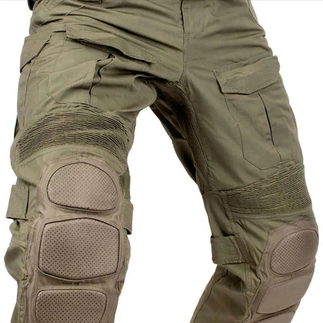 Чоловічі штани із наколінниками Sturm Mil-Tec Chimera Combat Pants олива розмір 2XL - зображення 2