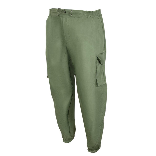Мужские брюки джогеры рип-стоп олива размер L - изображение 1