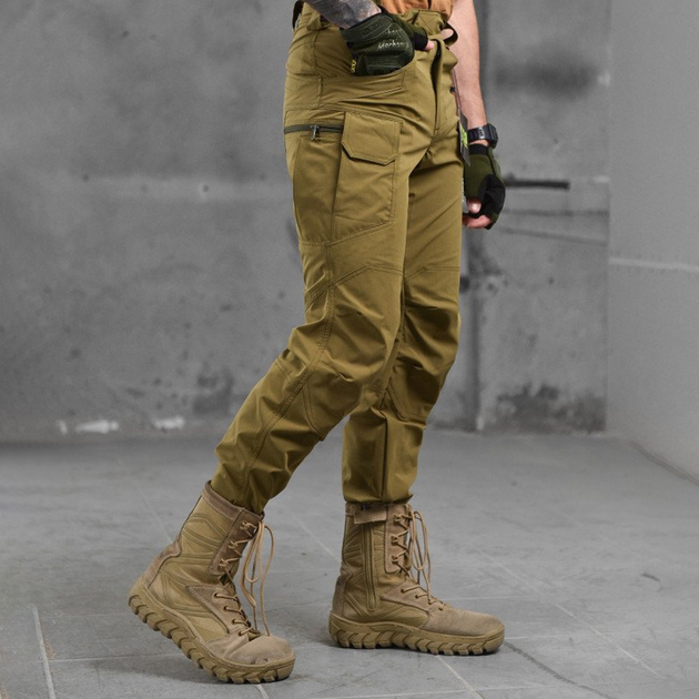 Чоловічі стрейчеві штани 7.62 tactical ріп-стоп койот розмір S - зображення 2