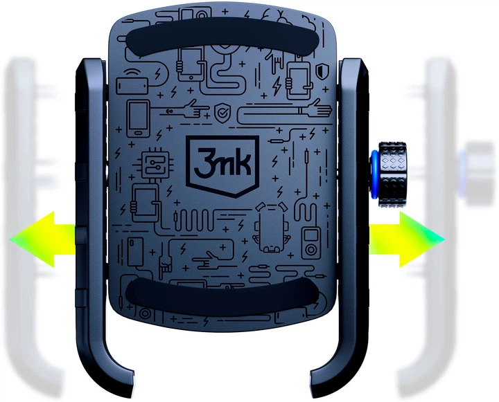 Велотримач 3mk Steel Bike Holder Black - зображення 11