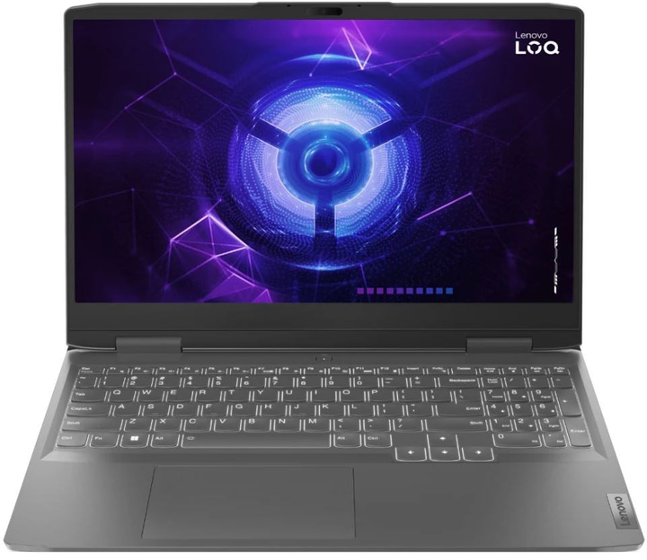 Laptop Lenovo LOQ 15IRH8 (82XV00KVLT) Storm Grey - obraz 1