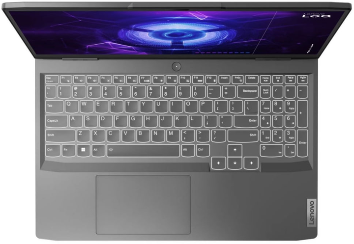 Laptop Lenovo LOQ 15IRH8 (82XV00KVLT) Storm Grey - obraz 2