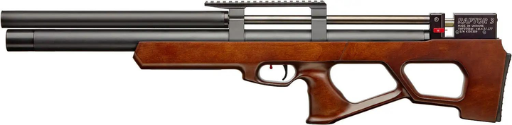 Гвинтівка пневматична Raptor 3 Long PCP кал. 4.5 мм. M-LOK. Коричневий - зображення 1