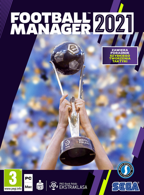 Гра PC Football Manager 2021 (DVD) (5055277040469) - зображення 1