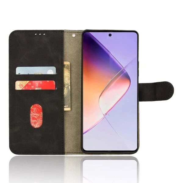 Чехол Deexe Classic Wallet для Infinix Note 40 - Black - изображение 2