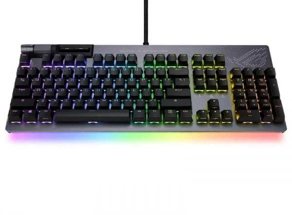 Клавиатура Asus rog Strix Flare ii Animate rgb 113key nx Red en