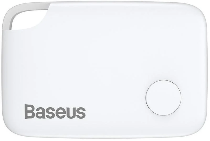Беспроводной смарт-трекер брелок Baseus Intelligent T2 White - изображение 2