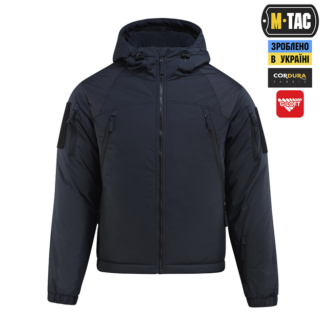 Куртка зимова Pro Navy M-Tac L/R Gen.III Dark Blue Alpha - зображення 2