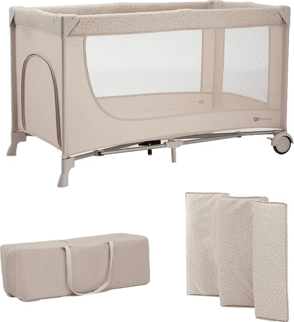 Кровать-манеж Kinderkraft Joy 2 Beige (KLJOY02BEG00000) (5902533925124) - Фото 1 Кровать-манеж Kinderkraft Joy 2 Beige (KLJOY02BEG00000) (5902533925124) - изображение 1
