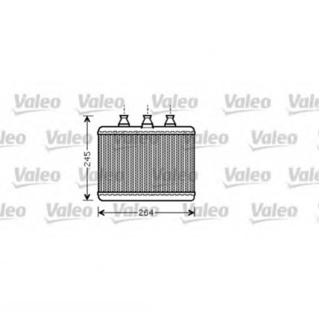 Радіатор пічки Valeo 812365 BMW 7 Series 64116906270 - зображення 1