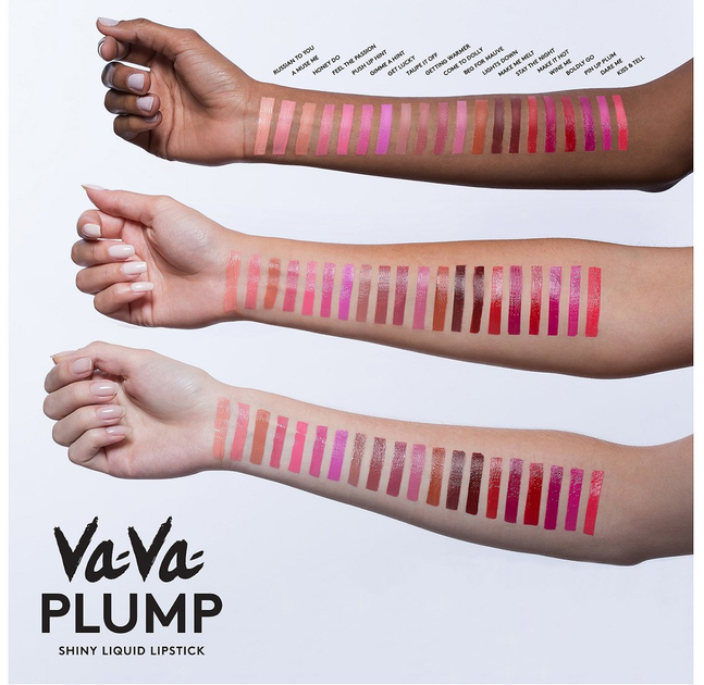 Помада для губ Buxom Va Va Plump Shiny Liquid Feel the Passion 1.5 мл (98132521005) - зображення 4