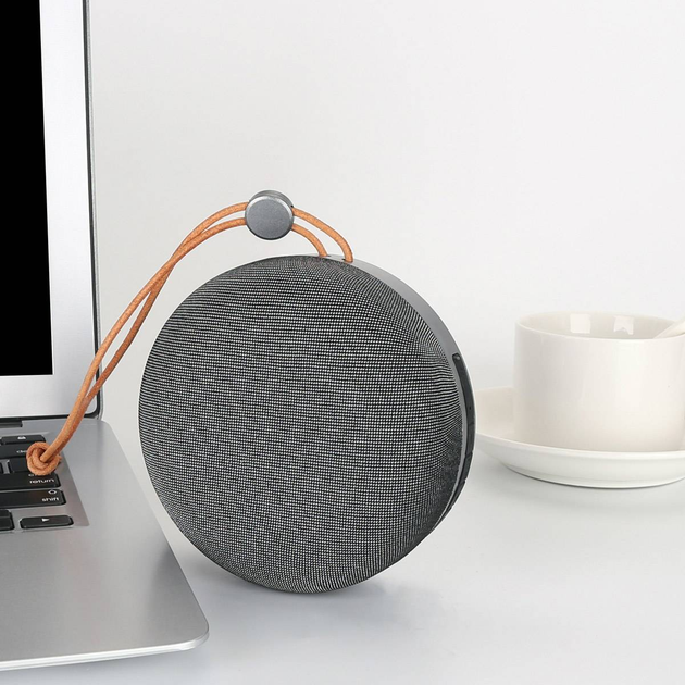 Głośnik przenośny Platinet Bluetooth V5.0 FM MicroSD 5W Steel Grey 44610 TE (PMG7SG) - obraz 5