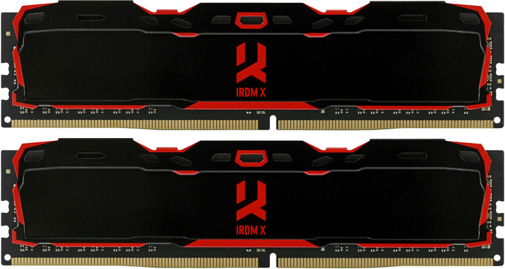 Оперативна пам'ять Goodram DDR4-3000 16384 MB PC4-24000 (Kit of 2x8192) IRDM X (IR-X3000D464L17S/16GDC) - зображення 1
