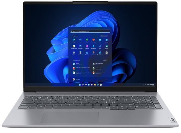 Ноутбук Lenovo ThinkBook 16 G6 ABP (21KK000KMX) Arctic Grey - зображення 1