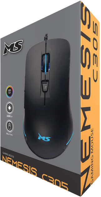 Мышь MS NEMESIS C305 USB Black (MSP20017) - изображение 5