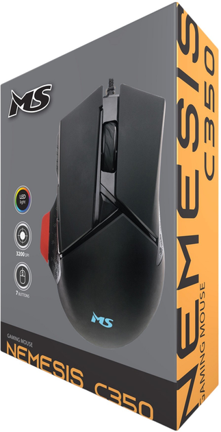 Мышь MS NEMESIS C350 USB Black (MSP20034) - изображение 5