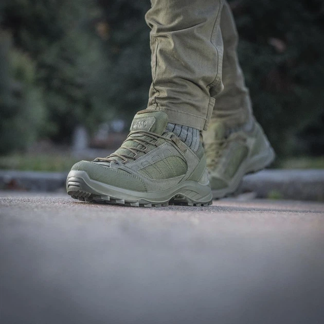 Тактичні демісезонні кросівки M-Tac Ranger Green 43 - зображення 10