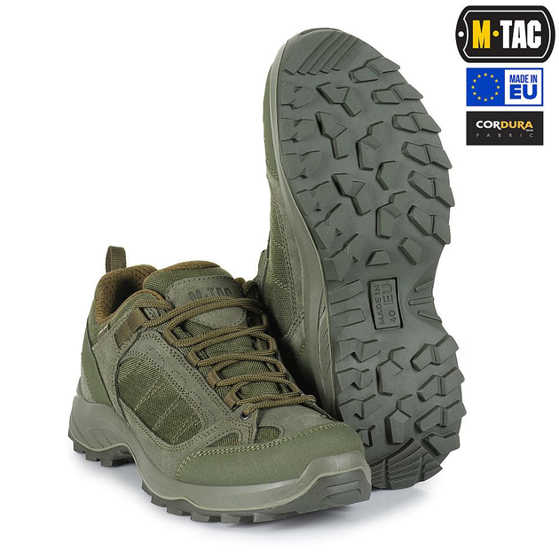 Тактические демисезонные кроссовки M-Tac Ranger Green 44 - изображение 2