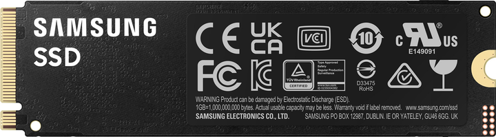 Dysk SSD Samsung 990 PRO 4TB M.2 2280 NVMe 2.0 PCIe 4.0 x4 V-NAND TLC (MZ-V9P4T0BW) - obraz 2