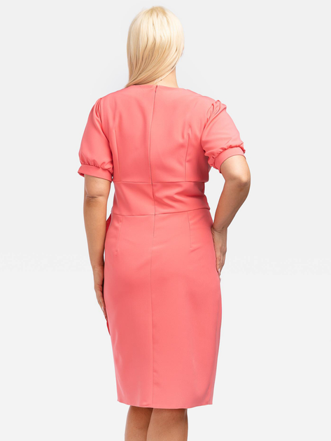 Сукня міді літня жіноча Karko SB150 46 Рожева (5903676072805) - зображення 2