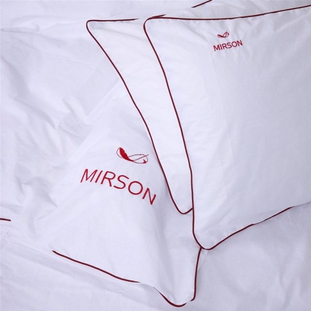 Акція на Підковдра MirSon Ranforce Elite Corner 11-2107 White 220х240 см від Rozetka