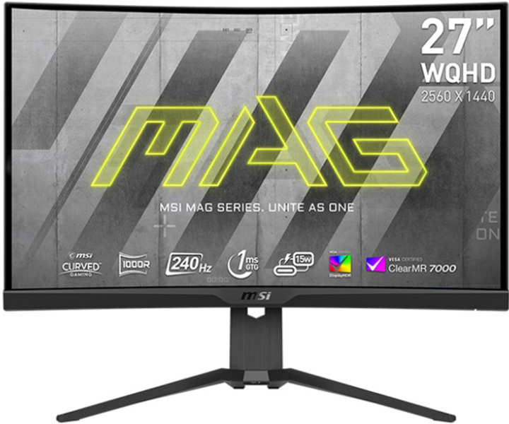 Монитор 27" MSI MAG 275CQRXF - изображение 1