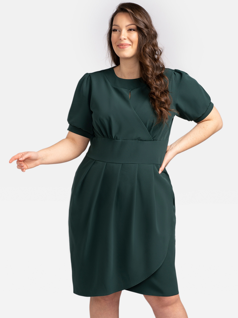 Сукня міді літня жіноча Karko SB468 46 Зелена (5903676107194) - зображення 1
