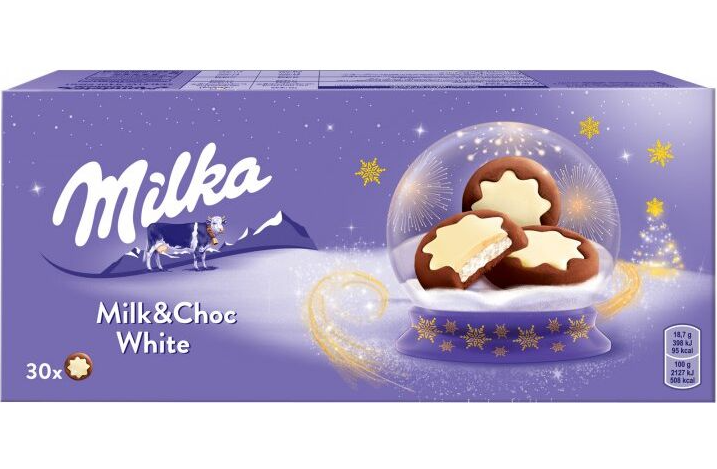 Печиво Milka Milk & Choc White (187 г) – ROZETKA. Купити Печиво
