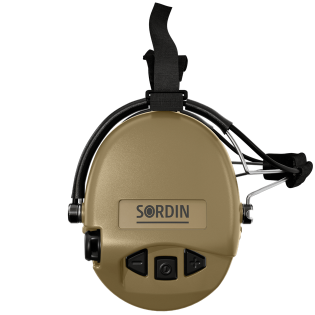 Активные наушники Sordin Supreme Mil AUX Neckband Sand 76308-05-S - изображение 3
